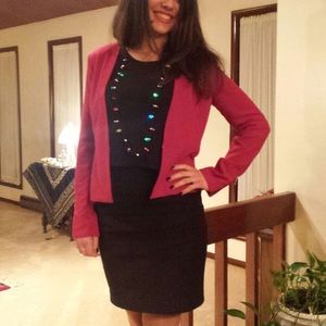 Banana Republic  red Blazer